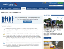 Tablet Screenshot of forum-auto.com